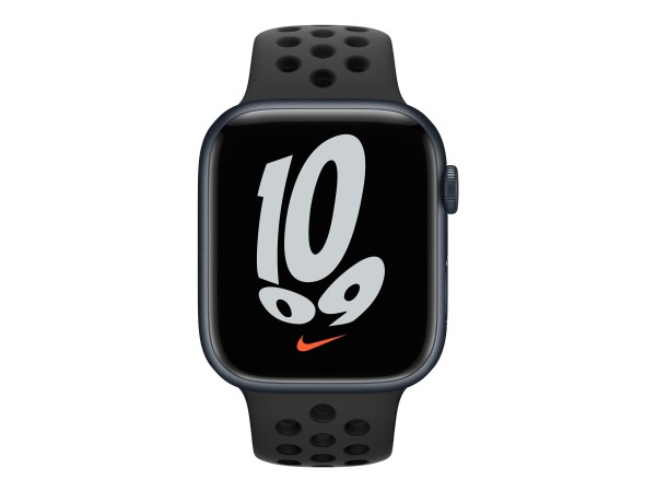 Apple Watch Series 7 Nike, 45mm Aluminiumgehäuse, mit Sportarmband