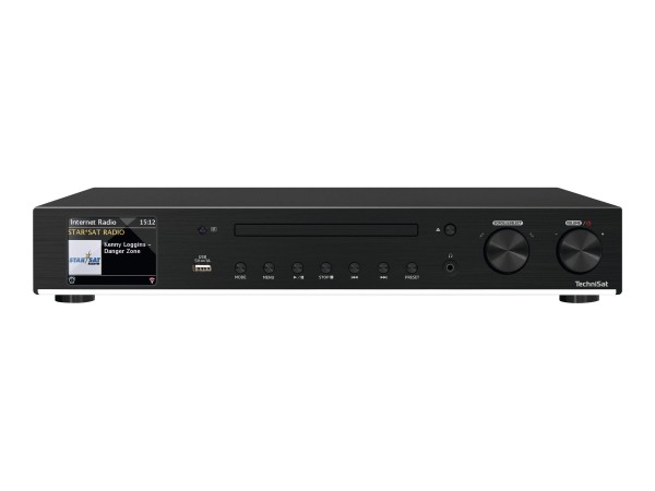 Technisat DigitRadio 143 CD CD-Player Hi-Fi-Tuner (DAB+, Internetradio, Bluetooth, USB Ladefunktion)