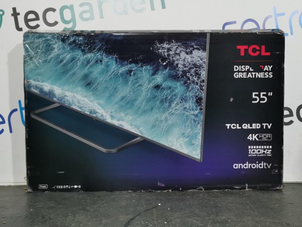 TCL 55C729 QLED TV (55 Zoll (139 cm), 4K UHD, Smart TV, Sprachsteuerung (Google Assistant))