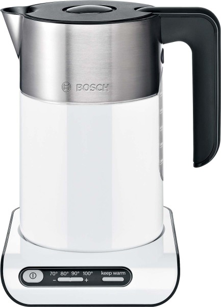 Bosch Styline Wasserkocher (TWK 8611) digital, 1,5 Liter, 2400 Watt