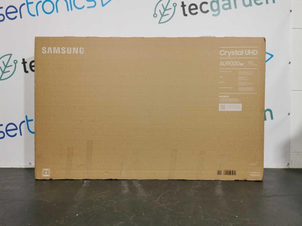 Samsung GU75AU9079UXZG Crystal UHD LED TV (75 Zoll (189 cm), 4K UHD, Smart TV, Sprachsteuerung , HDR)