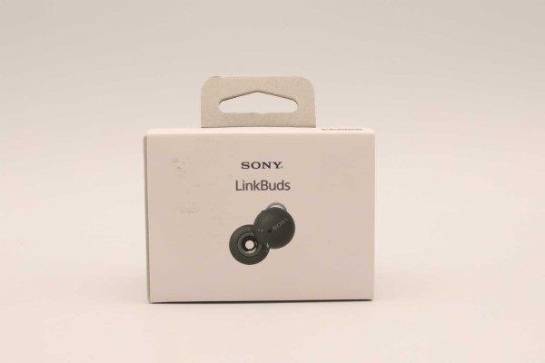 Sony LinkBuds grau In-Ear Kopfhörer (True Wireless, Headset-Funktion, Bluetooth, USB, IPX4)