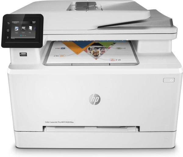 HP Color LaserJet Pro MFP M283fdw Multifunktionsdrucker (Farblaserdrucker, 4-in-1, Fax)