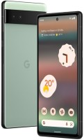 GOOGLE Pixel 6a 128GB 5G Sage Smartphone (6,0 Zoll, 12,2 MP, Dual-Kamera, 4.410-mAh, Google Tensor, grün)