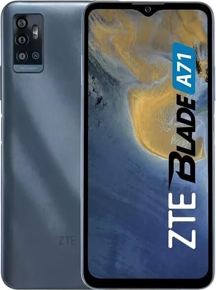 ZTE BLADE A71 grey Smartphone (6,52 Zoll, 64 GB,13 MP, Triple-Kamera, 4.000-mAh)