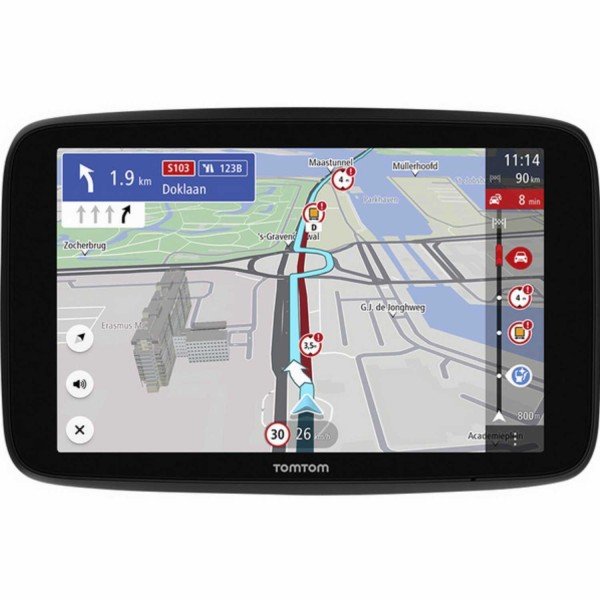 TOMTOM Go Expert 7 Navigationssystem (HD-Bildschirm, Routen für große Fahrzeuge, Stauvermeidung dank TomTom Traffic)