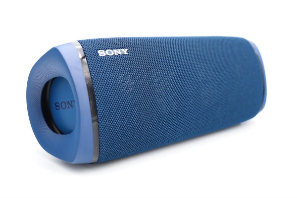 Sony SRS-XB 43 blau Bluetooth-Lautsprecher (Mehrfarbige Lichtleiste, Lautsprecherbeleuchtung, Extra Bass)
