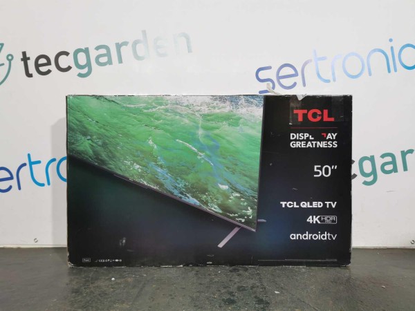 TCL 50C722 QLED TV (50 Zoll (126 cm), 4K UHD, Android TV, Smart TV, Game Master, Sprachsteuerung)