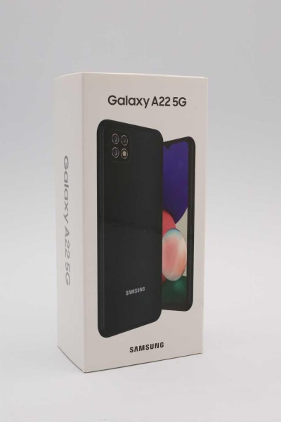 Samsung Galaxy A22 5G Grey Smartphone (6,6 Zoll, 128 GB, 5.000-mAh, Octa-Core, grau)