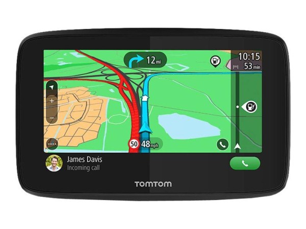 TomTom Navigationsgerät GO Essential 5 Zoll (Stauvermeidung dank TomTom Traffic, Karten-Updates Europa, Freisprechen, Updates über Wi-Fi, hochwertige Halterung, TMC)