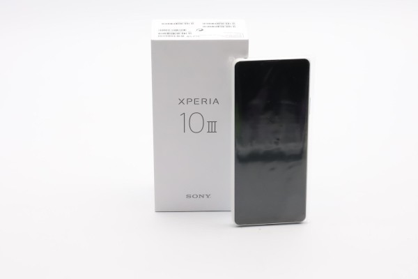 Sony Xperia 10 III 5G weiß Smartphone (6 Zoll, 128 GB, 6GB RAM, 12 MP, Triple-Kamera)