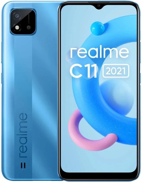 realme C11 2021 2GB+32G Lake Blue Smartphone (6,5 Zoll, Dual-SIM, 5.000-mAh, Octa-Core, blau)