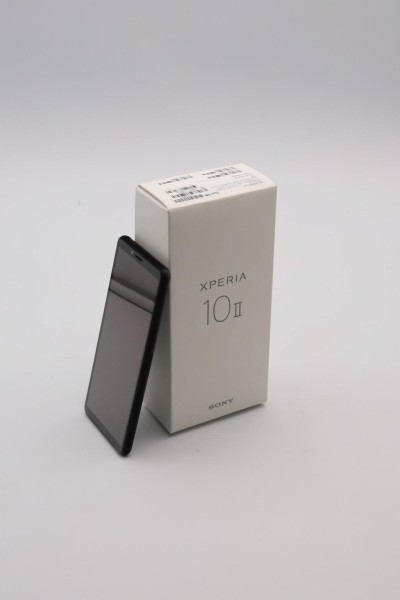 Sony Xperia 10 II black 128GB Smartphone (6 Zoll, 3.600-mAh, Octa-Core, schwarz)
