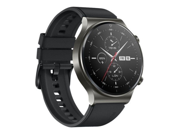 Huawei Watch GT 2 Pro sport night black Smartwatch (Herzfrequenzmessung, Schlafanalyse, Wasserdicht)