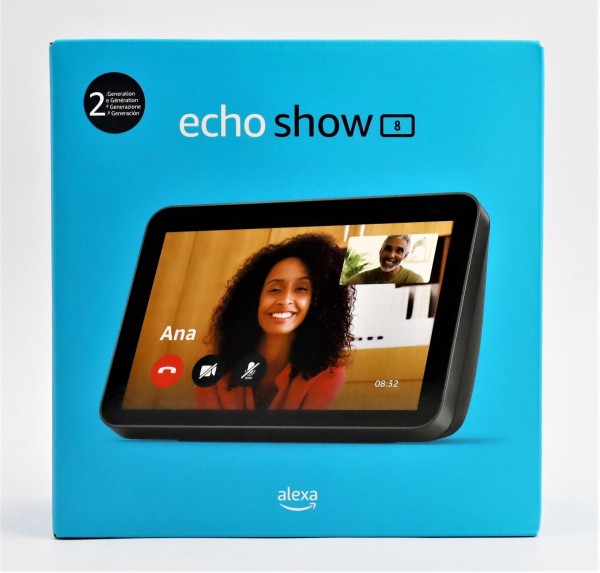 Amazon Echo Show 8 Smart Display mit 8 Zoll HD-Bildschirm und Alexa (2. Generation)