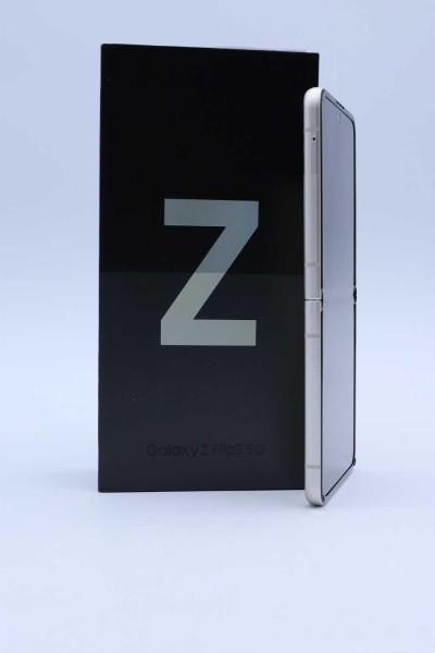 Samsung Galaxy Z Flip3 5G (6,7" AMOLED Display, Snapdragon 888, 8GB RAM, 256GB, Android 12, Phantom Cream)