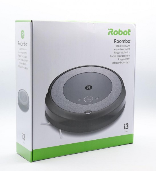 iRobot Roomba i3 Saugroboter, Home App, beutellos