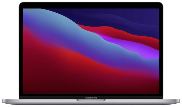 Apple MacBook Pro (2020, 13 Zoll, TouchBar -ID, 2 Thunderbolt, M1, 8GB RAM, 256 GB SSD, 8 Core GPU, MYD82D/A)
