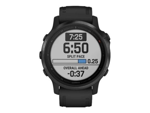GARMIN Fenix 6S Pro schwarz Smartwatch (Herzfrequenzmessung am Handgelenk, lange Akkulaufzeit, GPS)