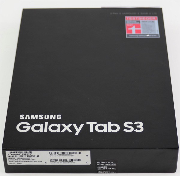 Samsung Galaxy Tab S3 LTE schwarz Tablet