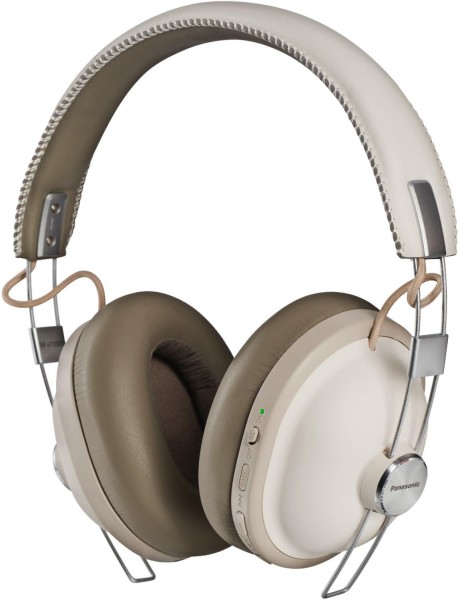 PANASONIC RP-HTX90NE cr&#232;me-weiß Bügelkopfhörer (Over-Ear, Noise Cancelling, Bluetooth)