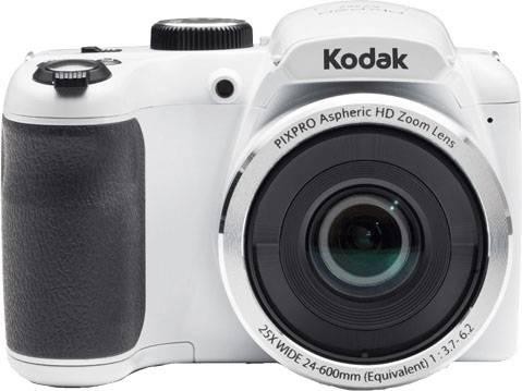 KODAK Pixpro AZ252 weiss, Digitalkamera (720p-HD-Video, 16MP, 25 fach opt.Zoom, OIS, 3-Zoll LCD-Display)