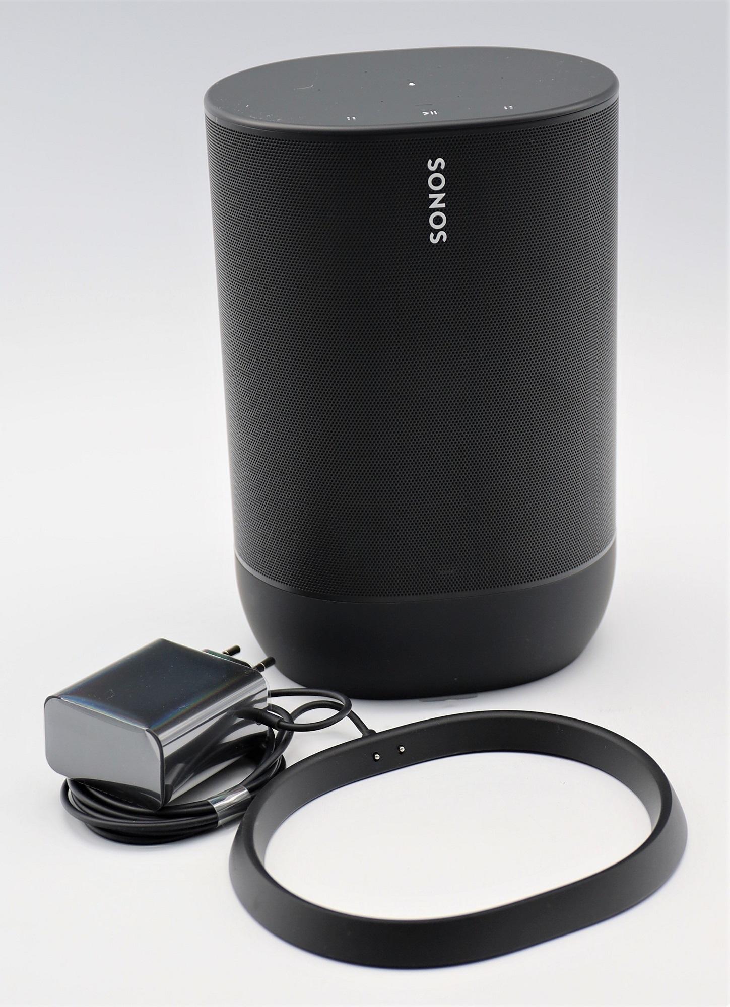 Sonos Move schwarz Streaming-Lautsprecher | Lautsprecher Audio (Bluetooth, tecgarden AirPlay2) | WLAN, | Mobile