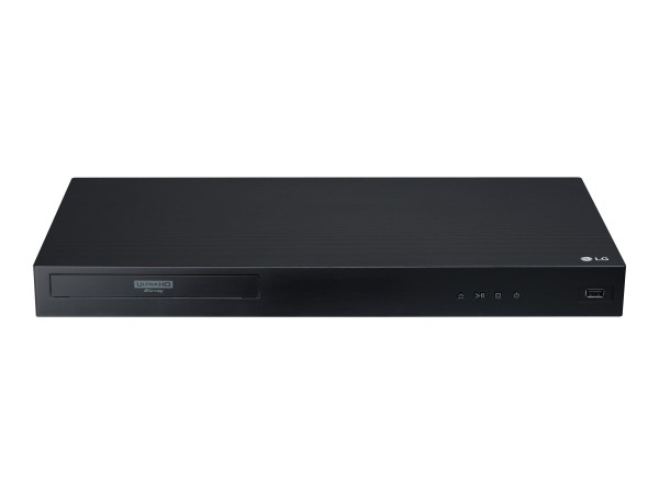 LG UBK90 UHD Blu-ray-Player (4K Upscaling, HDR, Dolby Atmos, WLAN, LAN, HDMI, Externe HDD Festplatte)