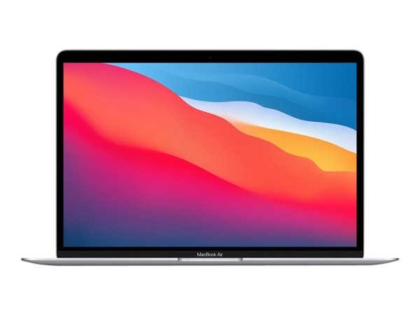 Apple MacBook Air silber, 2020, Apple M1 8C7G, 8GB, 256GB SSD (Touch ID True Tone, 7 Core Grafik, MGN93D/A)