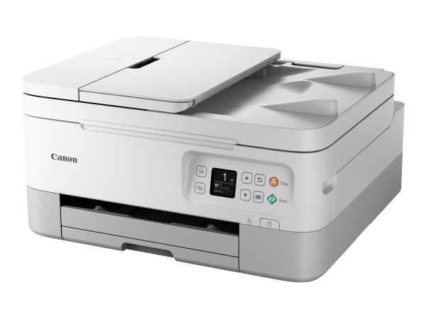 CANON PIXMA TS7451 weiß Multifunktionsdrucker (Tintenstrahl, 3-in-1, Scanner, Kopierer, A4, 4800 x 1200 dpi, WLAN)