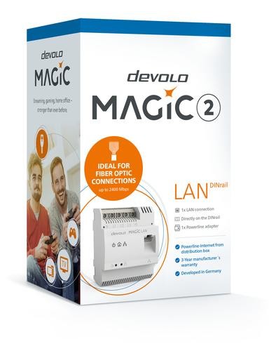 devolo Magic 2 LAN DINrail (2400 Mbit/s)