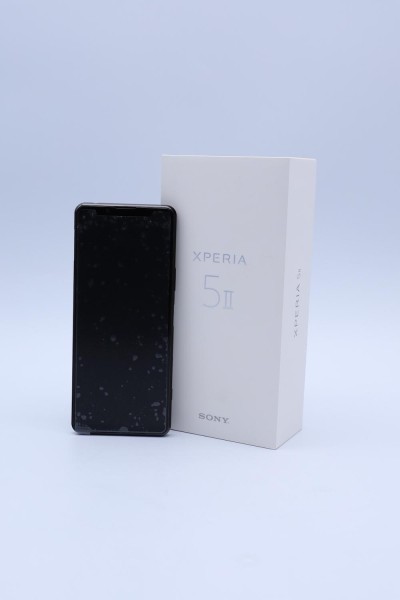 Sony Xperia 5 II 5G black 127GB Smartphone (6,1 Zoll, Triple-Kamera, 4.000-mAh, Octa-Core, schwarz)