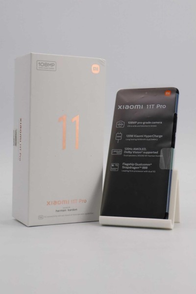 Xiaomi 11T Pro 5G Dual-SIM Smartphone (6,7" Full HD Amoled, 120Hz, 108Mpix, 256GB)