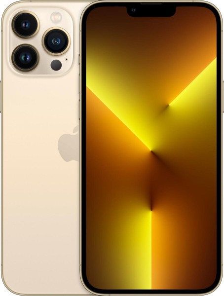 APPLE iPhone 13 Pro Max 128GB Gold, iOS 15, 12 MP, 6 GB RAM, 6,7 Zoll