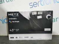 Metz blue 43MUC8001Z, 4K-Fernseher, Triple Tuner, Smart TV, WLAN, Direct LED, G