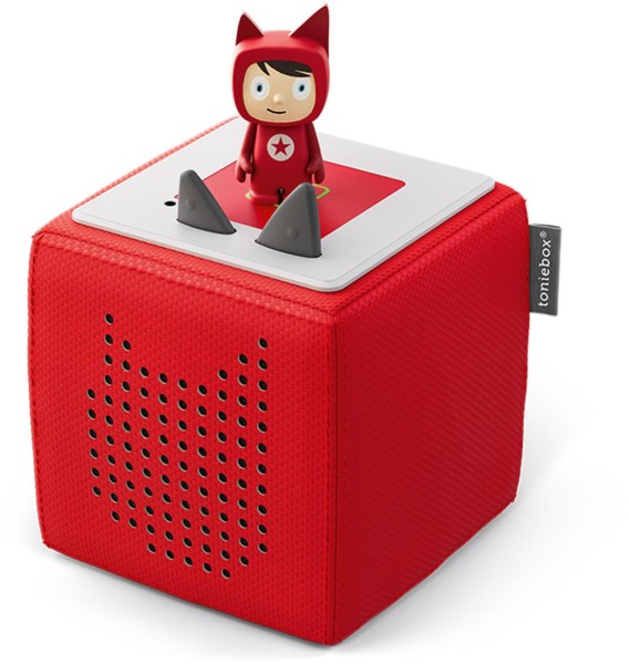 Tonies Toniebox Starterset inkl. kreativ Tonie rot (Audiosystem für Kinder ab 3 Jahre)