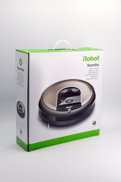 iRobot Roomba i6 Saugroboter (3 Reinigungsstufen, 2 Gummibürsten-System, Champagne)