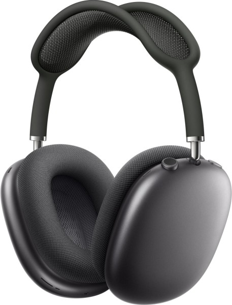 Apple AirPods Max Space Gray Bügelkopfhörer (Bluetooth, kabellos, Aktive Geräusch&#173;unterdrückung, grau)